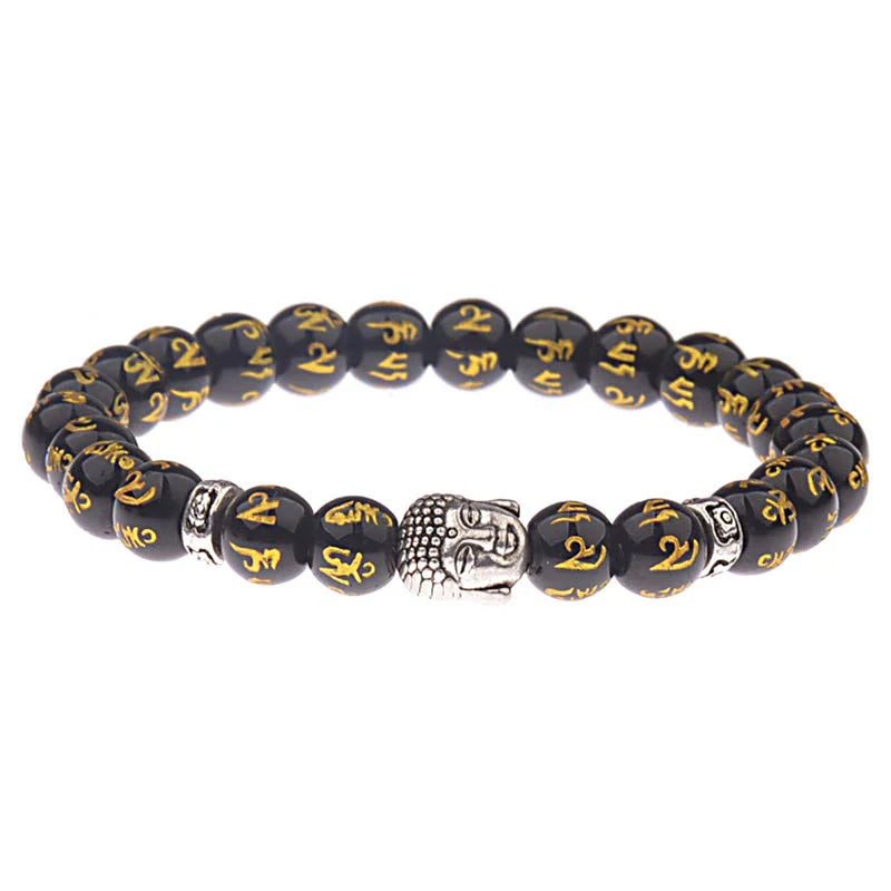 Buddha Stones Tibetan Buddha Mantra Amulet Bracelet (Extra 35% Off | USE CODE: FS35)