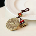 Buddha Stones Feng Shui Yin Yang Bagua Wenchang Pen Pagoda Prayer Wheel Keychain