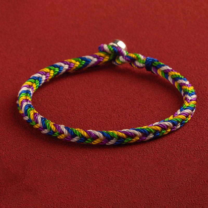 Buddha Stones May everything go your way Lucky Multicolored Bracelet
