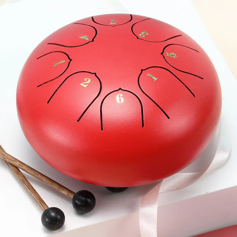 Buddha Stones Steel Tongue Drum Sound Healing Meditation Yoga Drum Kit