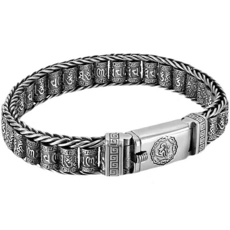 Buddha Stones Tibet Handmade Om Mani Padme Hum Wisdom Peace Bracelet (Extra 30% Off | USE CODE: FS30)