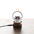 Buddha Stones Lotus Copper Brass New Beginning Home Decoration