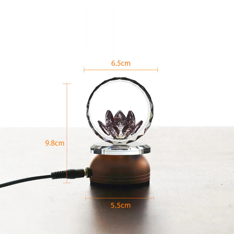 Buddha Stones Lotus Copper Brass New Beginning Home Decoration