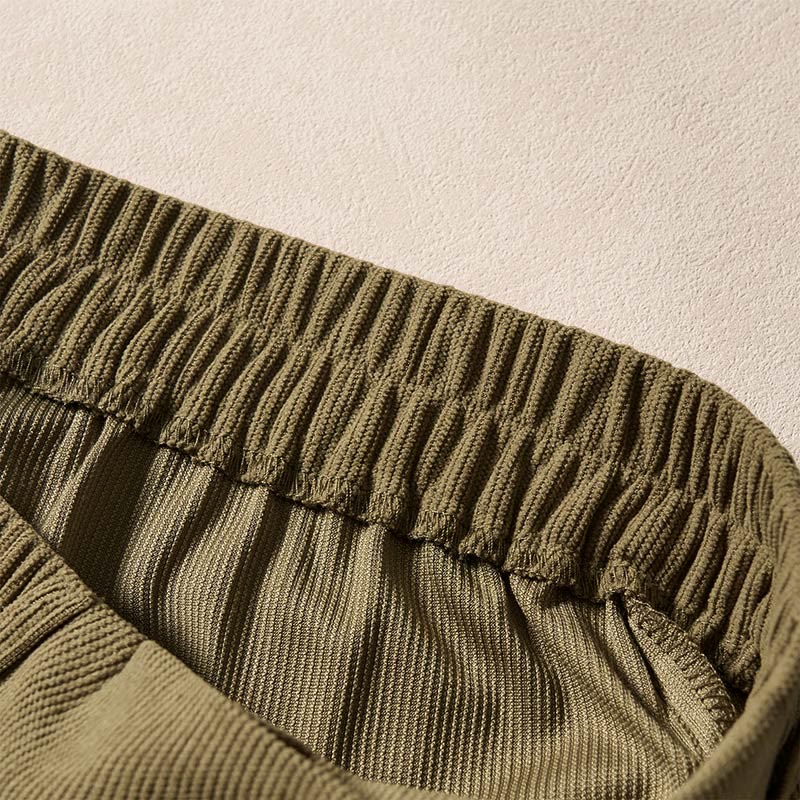 Buddha Stones Commute Fall Corduroy Women's Harem High Waist Pants With Pockets