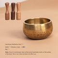 Buddha Stones Handmade Mini Small Singing Bowl for Healing and Meditation Sound Bowl Set 1.57*0.98 IN