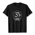 Buddha Stones OM Lotus Sketch Cotton Tee T-shirt