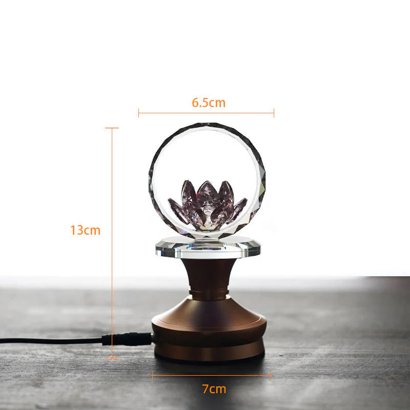 Buddha Stones Lotus Copper Brass New Beginning Home Decoration