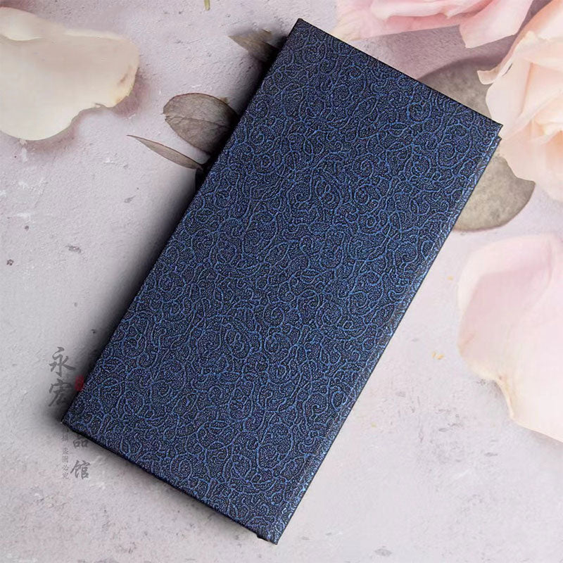 Buddha Stones Green Lotus Bamboo Oriole Ebony Wood Bookmarks With Gift Box (Extra 35% Off | USE CODE: FS35)