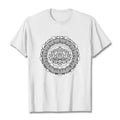 Buddha Stones Mandala Lotus Flower Pattern Tee T-shirt