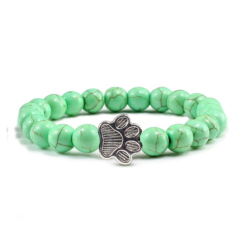 Buddha Stones âSave A Dogâ Stone Bracelet