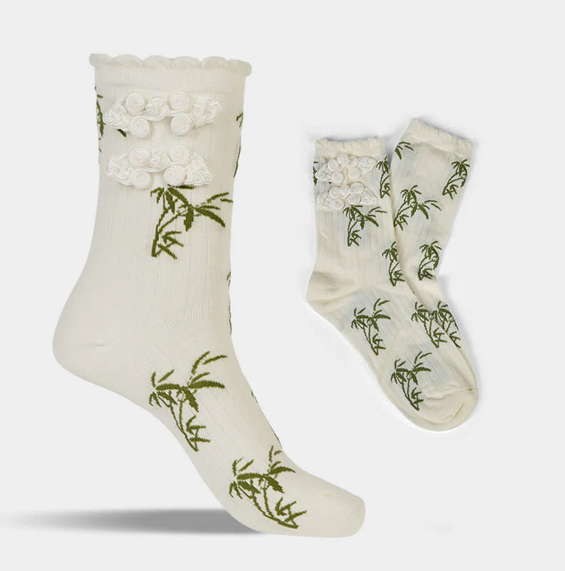 Buddha Stones A New Beginning Bamboo Micro Crew Women's Socks Includes Gift Message Card