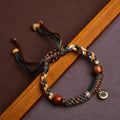 FREE Today: Ward Off Evil Spirits Tibetan Bone Beads Rope Bracelet