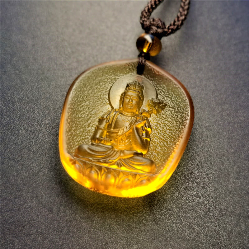 FREE Today: Buddha Amulet Lucky Liuli Necklace Pendant