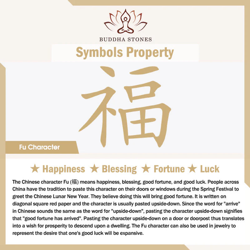 Buddha Stones Natural Peace Lock Bamboo Shape Fu Character Amethyst Pearl Balance Bracelet