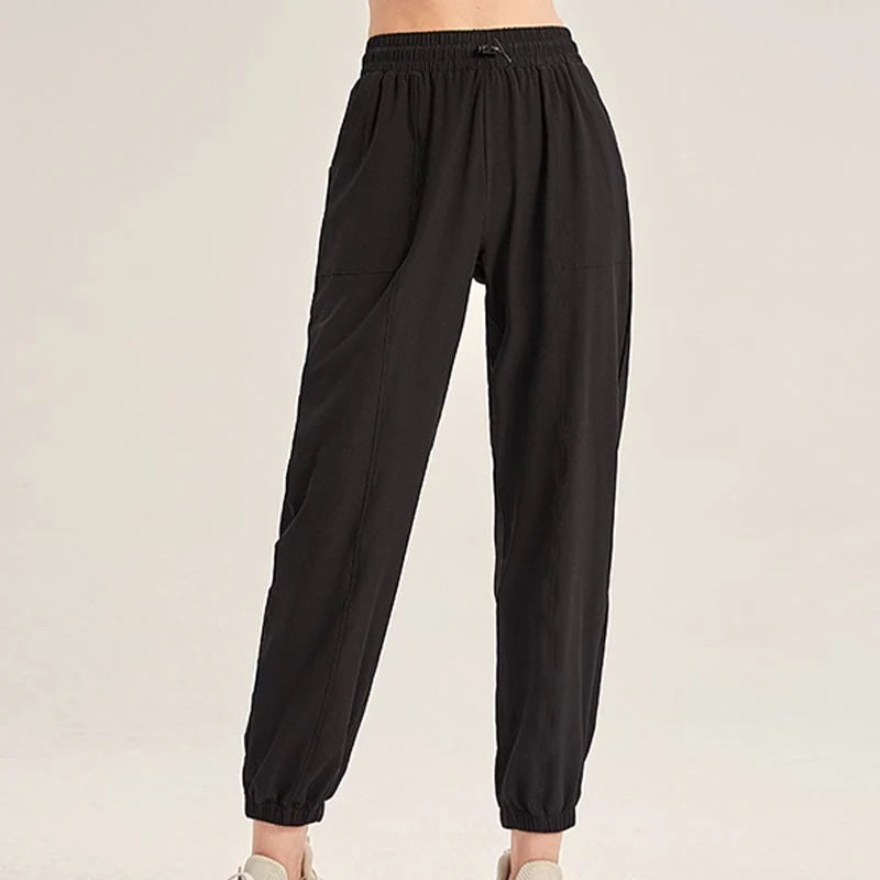 Buddha Stones Fitness Yoga Sports Track Pants With Pockets