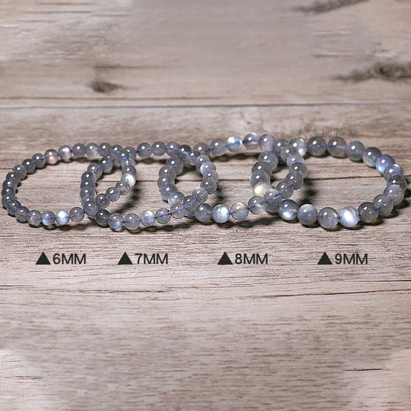 Buddha Stones Natural Moonstone Calm Positive Bracelet