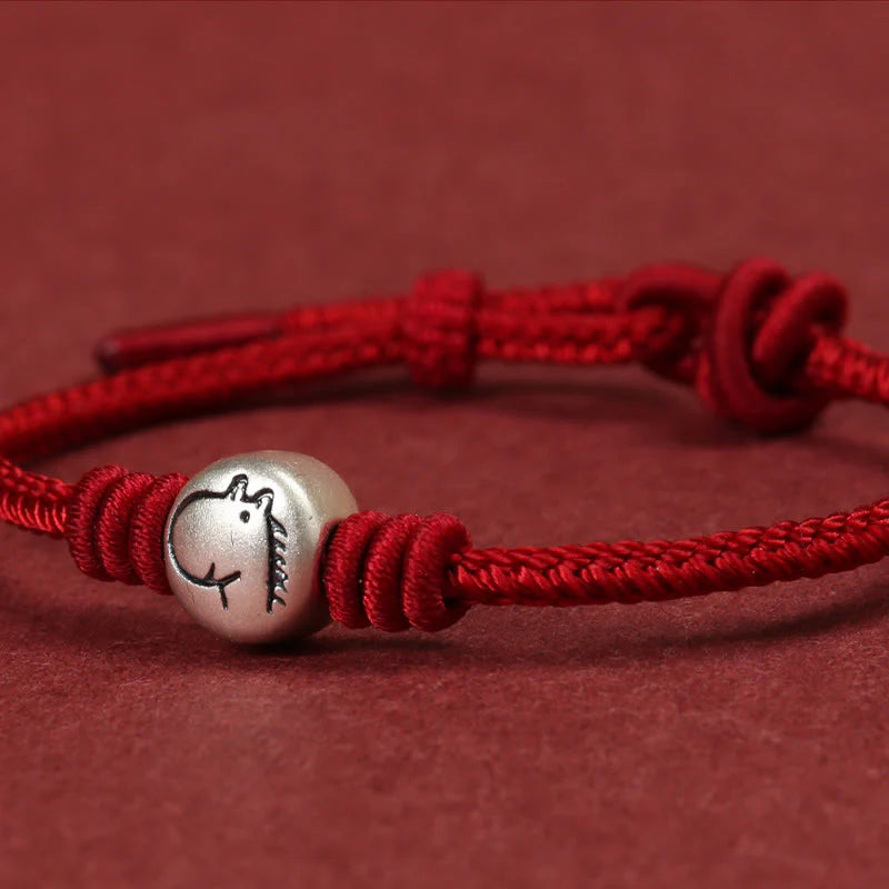 Buddha Stones Wishing You Joy and Prosperity Year of the Horse Bracelet Includes Gift Message Card