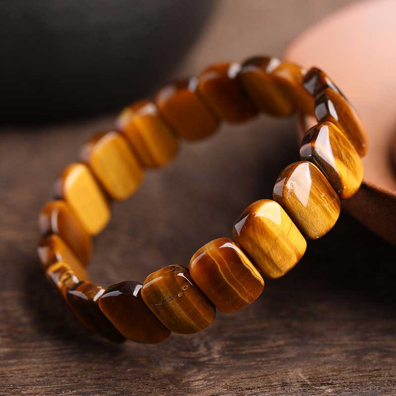 Buddha Stones Natural Tiger Eye Strength Protection Bracelet (Extra 30% Off | USE CODE: FS30)