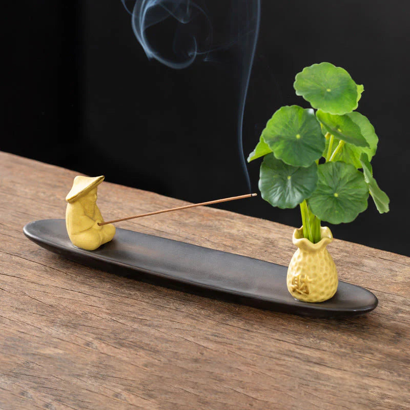 Buddha Stones Pixiu Wealth Home Decoration Incense Burner