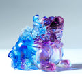 Buddha Stones Liuli Crystal Pixiu Wealth Luck Home Decoration