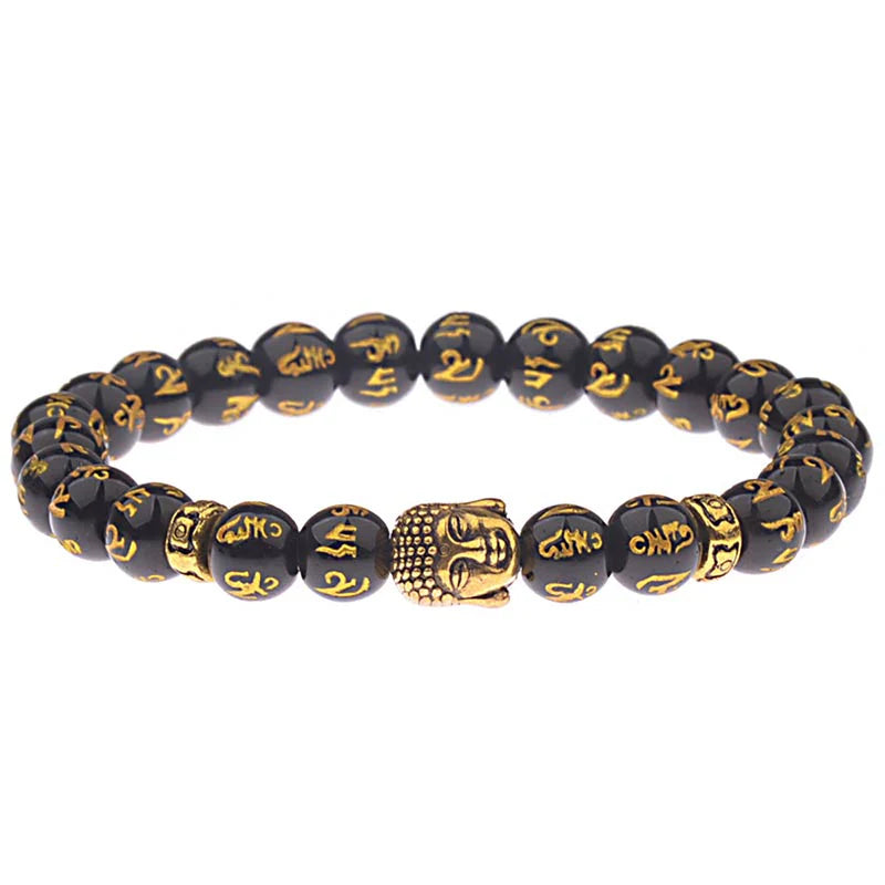 Buddha Stones Tibetan Buddha Mantra Amulet Bracelet (Extra 35% Off | USE CODE: FS35)