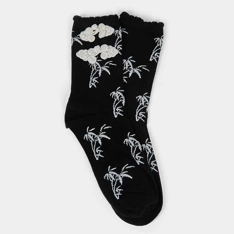 Buddha Stones A New Beginning Bamboo Micro Crew Women's Socks Includes Gift Message Card
