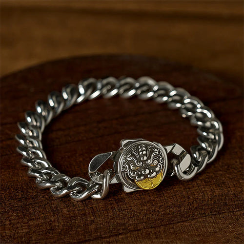 Buddha Stones Copper PiXiu Wealth Luck Bracelet
