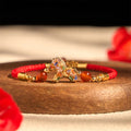 Buddha Stones Year Of The Horse Copper Red Agate Balance Bracelet