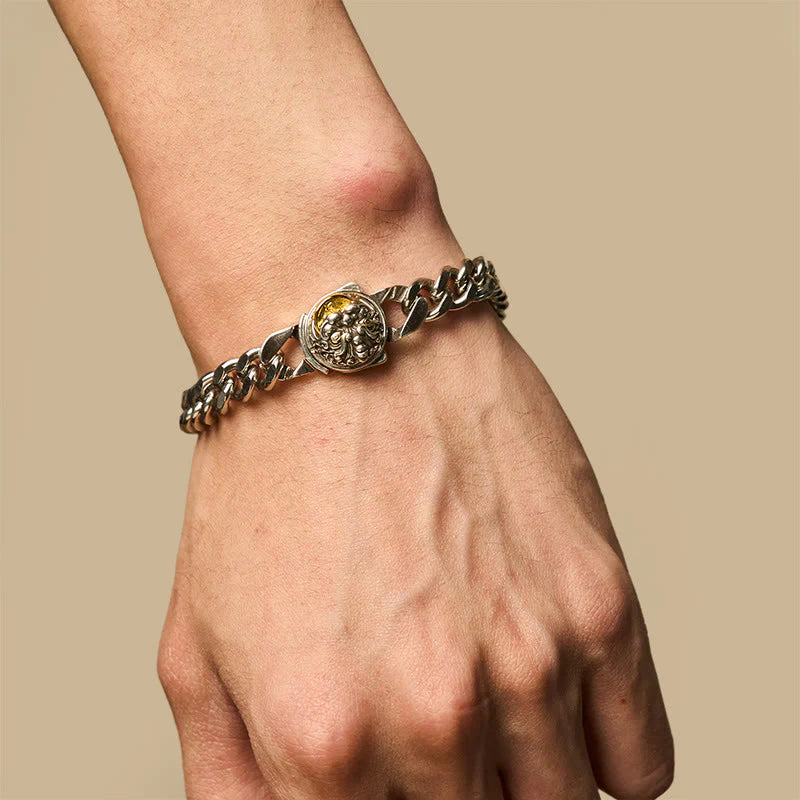 Buddha Stones Copper PiXiu Wealth Luck Bracelet