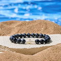 Buddha Stones Natural Agate Stone Shark Wisdom Bracelet