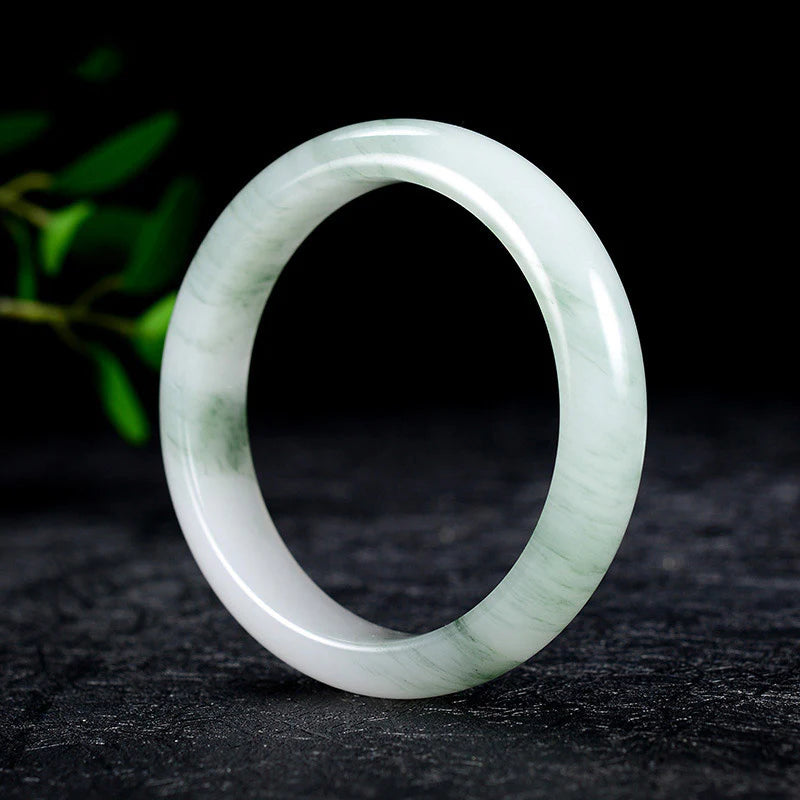 Natural Jade Luck Healing Bangle Bracelet
