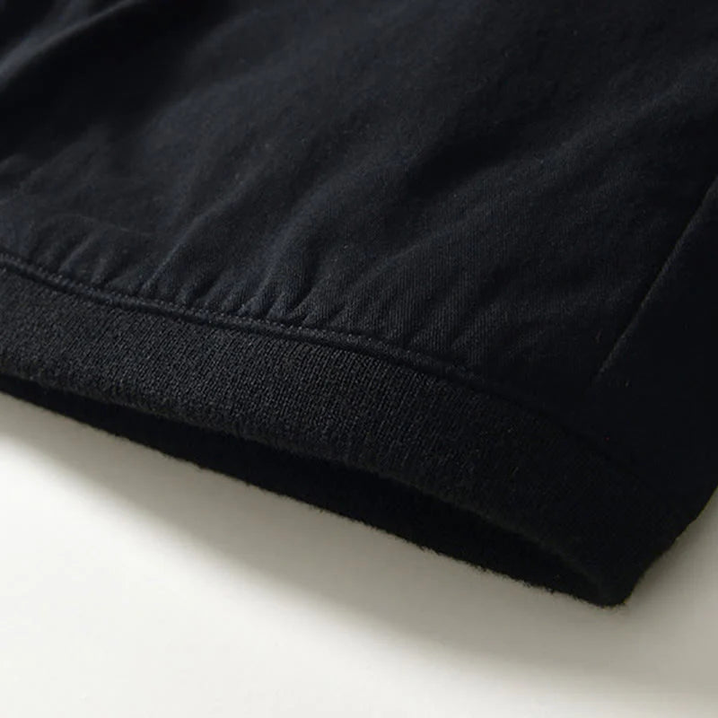 Buddha Stones Fall Solid Long Sleeve Buttons Down Men Cotton Shirt With Pockets