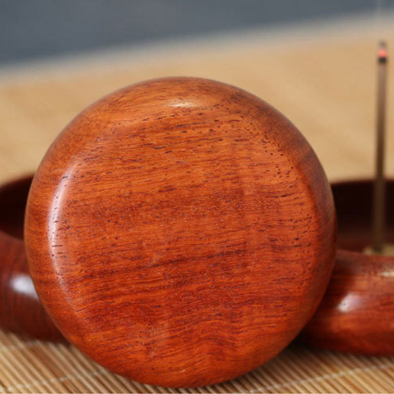Buddha Stones Rosewood Meditation Healing Incense Burner Decoration