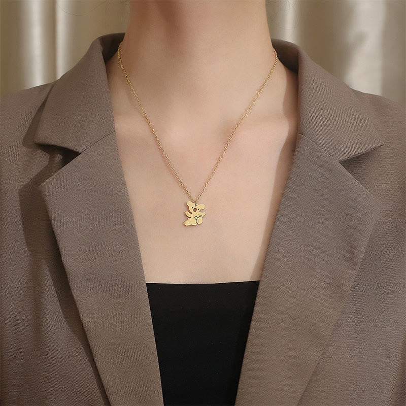 Buddha Stones FOR DEAREST MOTHER Koala Titanium Steel Calm Necklace Pendants Includes Gift Message Card