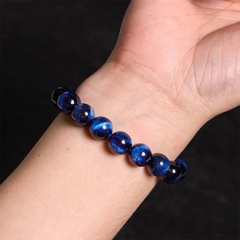 Buddha Stone Various Crystals Malachite Lazurite Lapis Lazuli Hemimorphite Calmness Bracelet