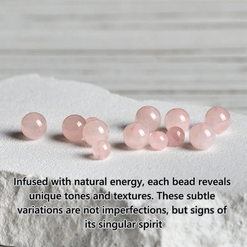 Buddha Stones 925 Sterling Silver Lotus Design Natural Pink Crystal Soothing Bracelet
