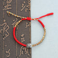 Buddha Stones Handmade Colorful King Kong Knot Buddha Serenity String Bracelet