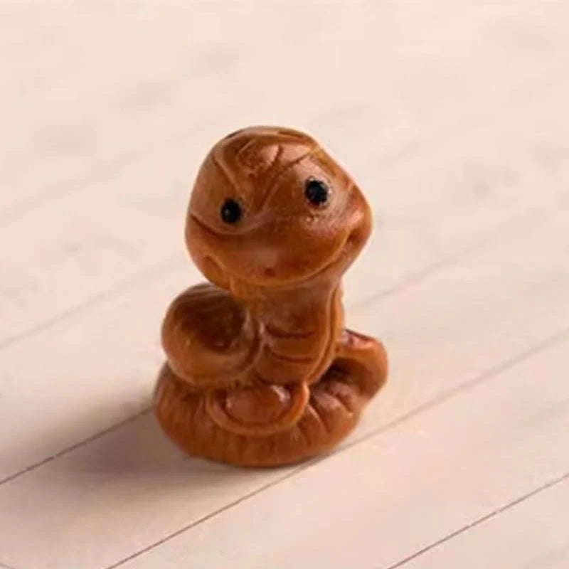 Buddha Stones Year Of The Horse Red Sandalwood Star Moon Bodhi Seed Blessing Key Chain