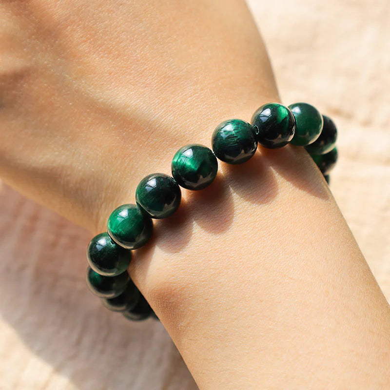 Buddha Stones Various Tiger Eye Confidence Bracelet