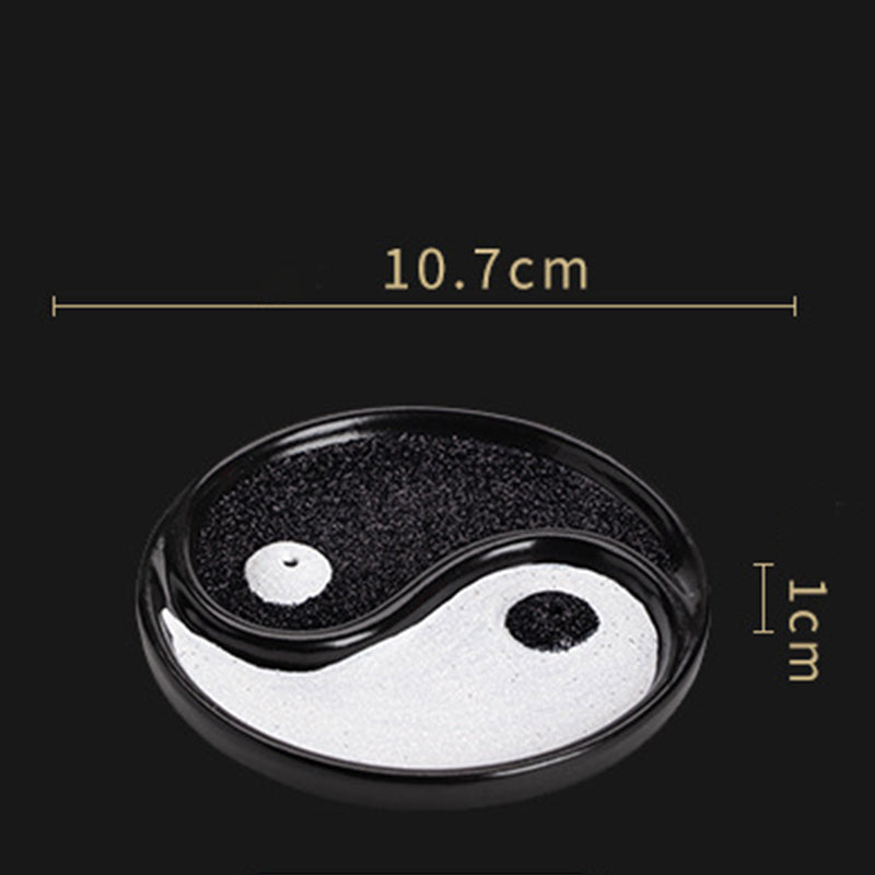 Buddha Stones Yin Yang Zen Balance Incense Holder