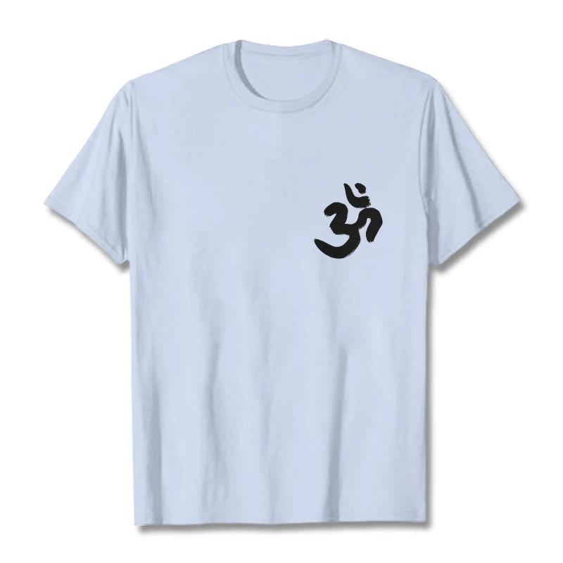 Buddha Stones Om Symbol Sanskrit Tee T-shirt