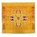 Buddha Stones Flower Endless Knot Prayer Altar Mat Healing Meditation 8 Auspicious Symbols Mat Table Runner