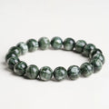 Buddha Stones Natural Seraphinite Round Emotional Balance Beaded Bracelet