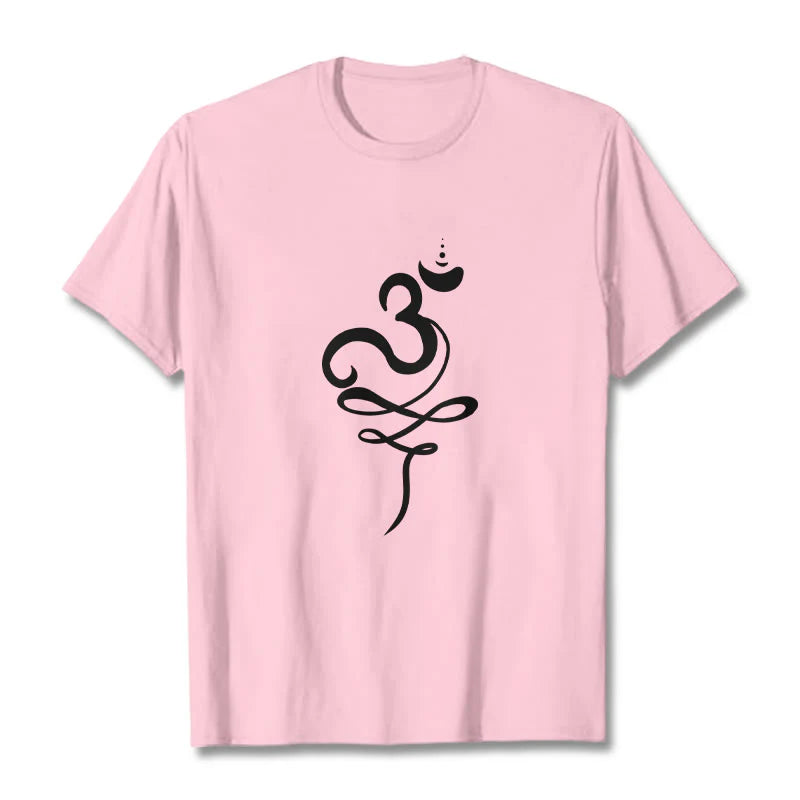 Buddha Stones OM Sanskrit Tee T-shirt