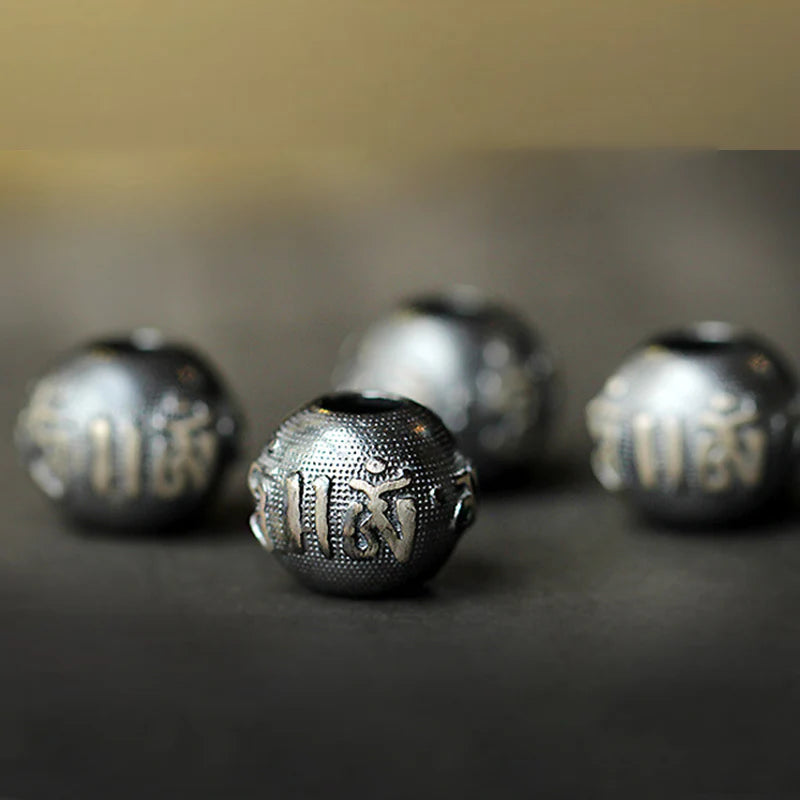 Buddha Stones Chinese Zodiac Natal Buddha Obsidian Purification Bracelet