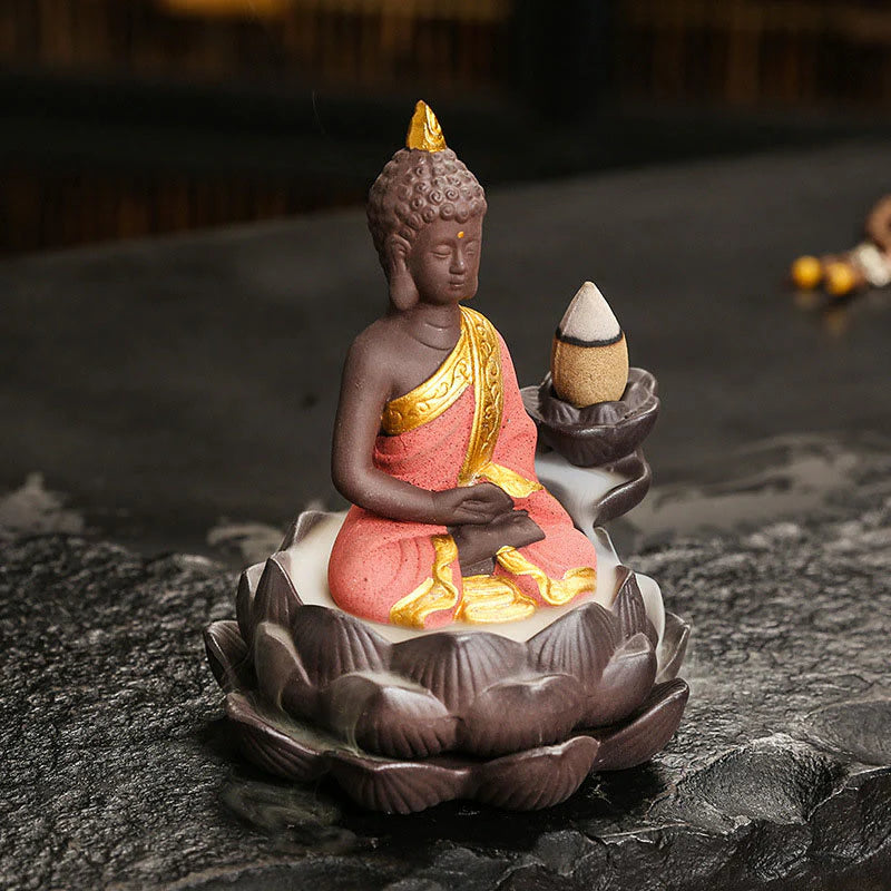 Buddha Stones Buddha Serenity Home Decoration Incense Burner