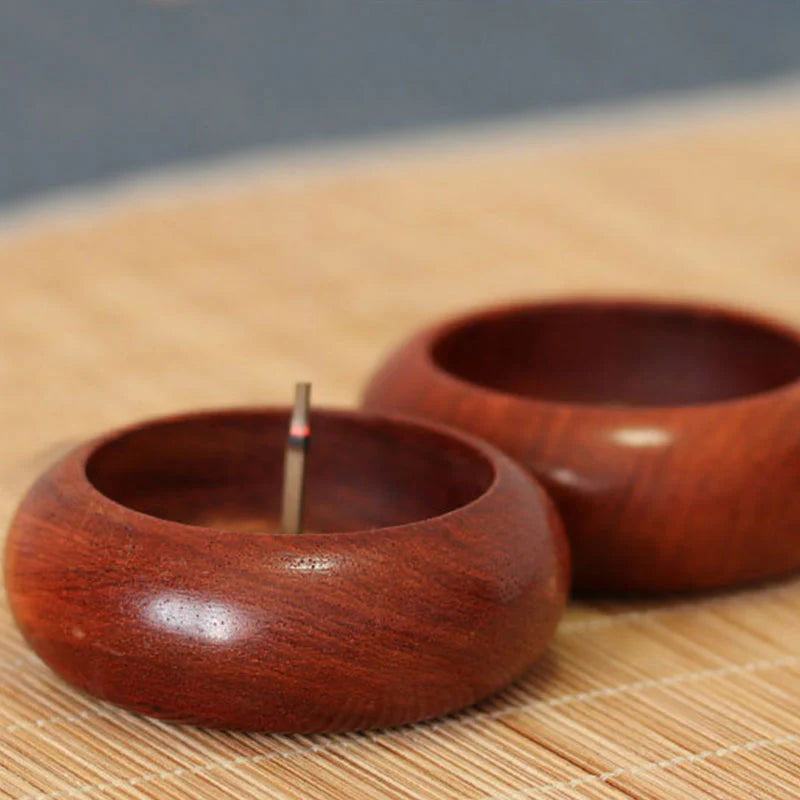 Buddha Stones Rosewood Meditation Healing Incense Burner Decoration