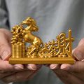 Buddha Stones Get Rich Now Year of the Horse Ingots Prosperity Home Decoration