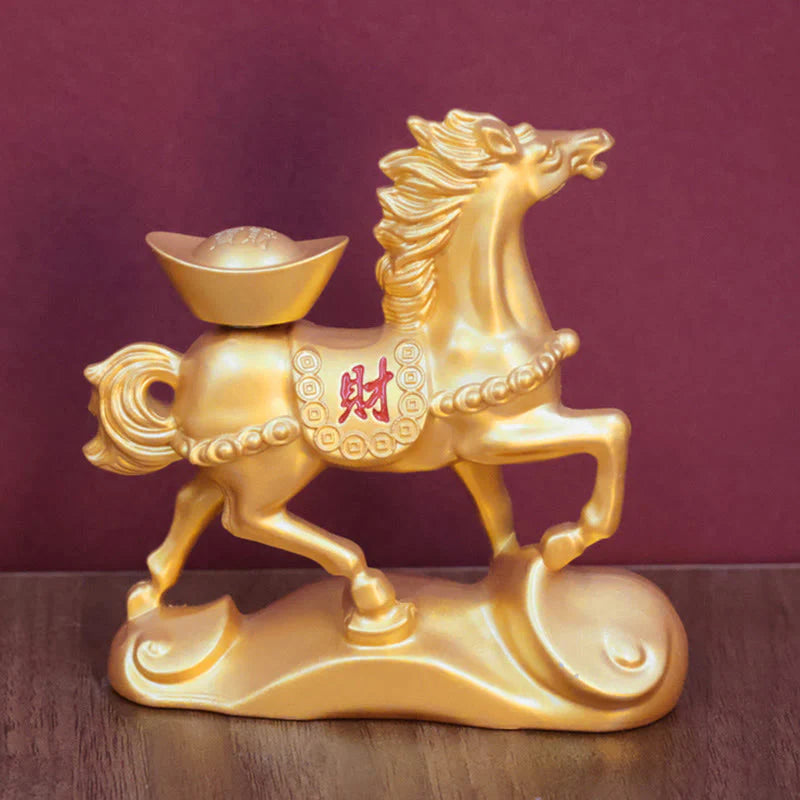 Buddha Stones Chinese Zodiac Year Of The Horse Attract Fortune Prosperity Home Decoration