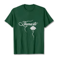 Buddha Stones HELLO Hindi Lotus Tee T-shirt